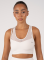 Lightweight Performance Support Sports Bra | White