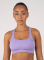 Seamless Performance Sports Bra | Lilac