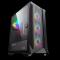 GameMax Brufen C1 COC ARGB Gaming Case w/ Glass Window, E-ATX, Mesh Front, 4x ARGB Fans, 1x Turbo Fan, ARGB PWM Hub, Black