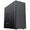 CiT Course Case, Home & Business, Black, Micro Tower, 2 x USB 3.0 / 1 x USB 2.0, Brushed Aluminium Finish for a Refined and Tidy Look, Micro ATX, Mini-ITX