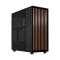 Fractal Design North Charcoal Black (Black Solid) Case, ATX, Fine Mesh Side, 2 Fans, USB-C, Walnut Front