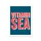 Vitamin Sea Print | Marine Typography Art Print - Unframed