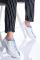 Women`s Lace-up White - Blue Shoes