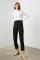 Women`s Zipped Black Pants