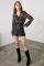 Women`s Button Black Shirt