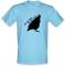 Let The Hen See The Cock male t-shirt.