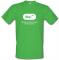 Nerdy To The Power Of Awesome male t-shirt.