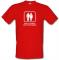 Hold Hands Not Hostages male t-shirt.