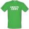 Green Army male t-shirt.