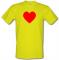 Heart male t-shirt.