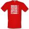 Sheen Checklist male t-shirt.
