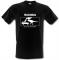 Warning Idiots Are Everywhere male t-shirt.