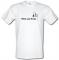 White and Nerdy male t-shirt.