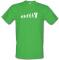 Evolution Of Man Tree Surgeon male t-shirt.