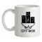City Wok mug.