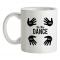 Do The Wallet Dance mug.