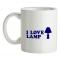 I Love Lamp mug.