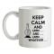 Keep Calm And... Umm... Whatever... mug.