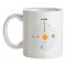 You are Here (Solar System) mug.