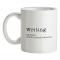 Writing : 3 Percent Talent mug.