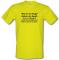 Say No To Drugs male t-shirt.