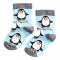 Save the Penguins Bamboo Socks for Kids | Age 3-5yrs | UK Size Kids 6-9