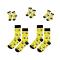 Matching Family Bee Socks | UK Adult 7-11