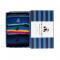 Blue Stripe Sock Box - 3 Pairs of Bamboo Socks (His)