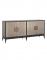 Textured Brass Trim Sideboard