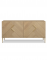 Natural Oak Parquet Design Sideboard