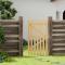 90CM Wide Wooden Garden Gate