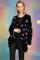 Lauren Moshi Isla Ombre Stars Wrap Cardigan Size: One Size Colour: Black