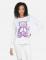 Lauren Moshi Darby Peace Teddy Pullover Size: M Colour: White