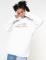 Minga London Deleting My Feelings Slogan Hoodie Size: XS Colour: White