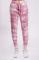 La Trading Co Cloud Tie Dye Joggers as seen on Tori Spelling Size: M Colour: Pink