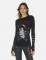 Lauren Moshi McKinley Bowie 1973 Tour Top Size: S Colour: Black