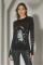 Lauren Moshi McKinley Bowie 1973 Tour Top Size: XL Colour: Black