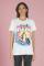 Lauren Moshi Wolf KISS Animalize T-Shirt Size: L Colour: White