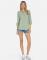 Lauren Moshi Sloane Sloane Hippie Girl Denim Shirt Size: XS Colour: Green