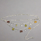 Buckle Down Products Snow White Charm Chain Belt Colour: Silver