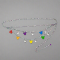 Buckle Down Products Disney Iridescent Rainbow Mickey Charm Chain Belt Colour: Black Size: One Size