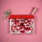 Packed Party Spirit Squad Red Keychain Purse Colour: Red