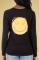 Ivory Ella Smiley T-Shirt Size: L Colour: Black
