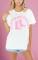 Show Me Your Mumu Travis Tee Lets Go Girls Graphic Size: M Colour: White