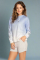 PJ Salvage Blue Ombre Goddess Star Hoodie Size: M Colour: Blue