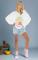 Show Me Your Mumu Fruity James Sweatshirt Size: L Colour: White
