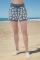 Spiritual Gangster Floral Jacquard Relaxed Sweater Shorts Size: L Colour: Blue