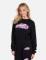 Lauren Moshi Spalding Barbie Convertible Sweatshirt Size: L Colour: Black