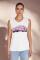 Lauren Moshi Kel X Barbie Convertible Tank Top Size: L Colour: White