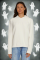 Wildfox Halloween Spirits Blake Hooded Sweatshirt Size: S Colour: White